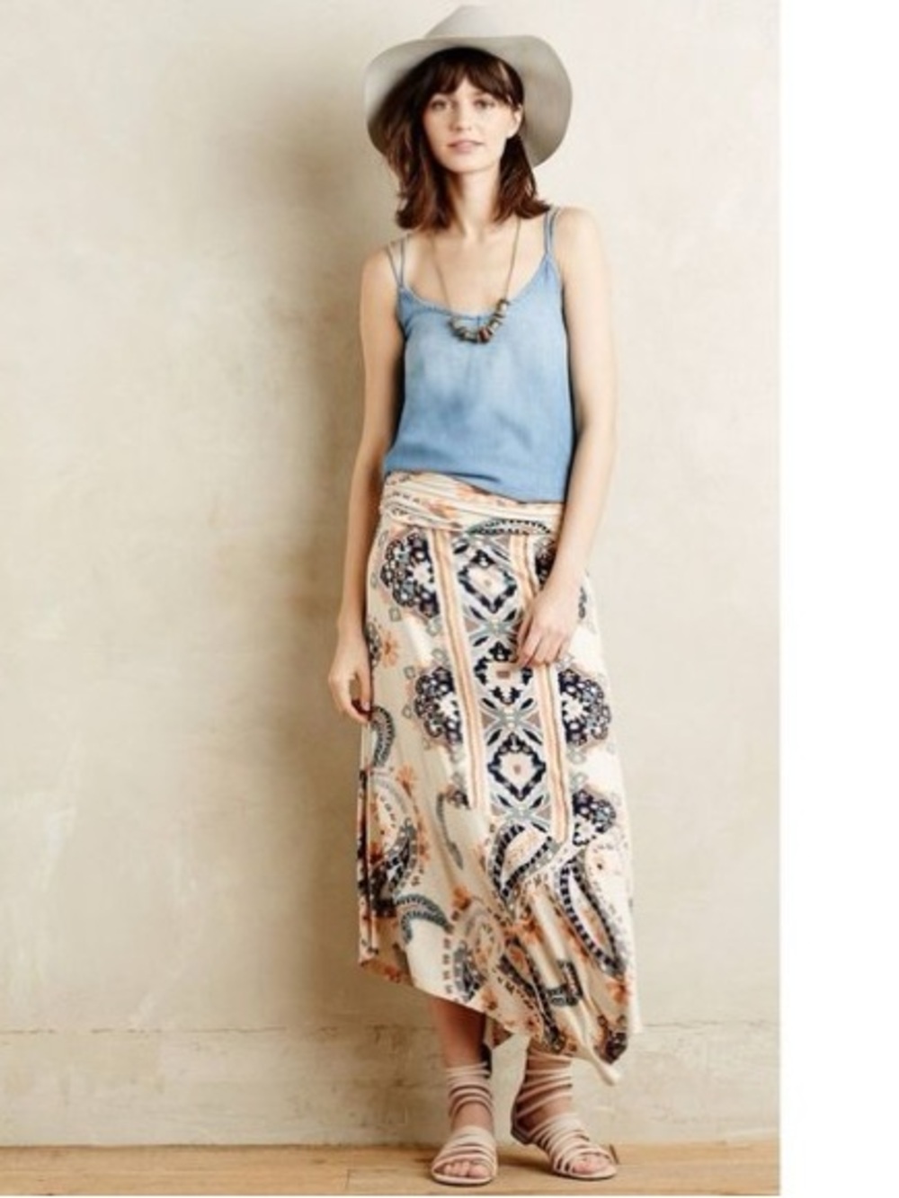 Anthropologie Maeve Maxi Skirt